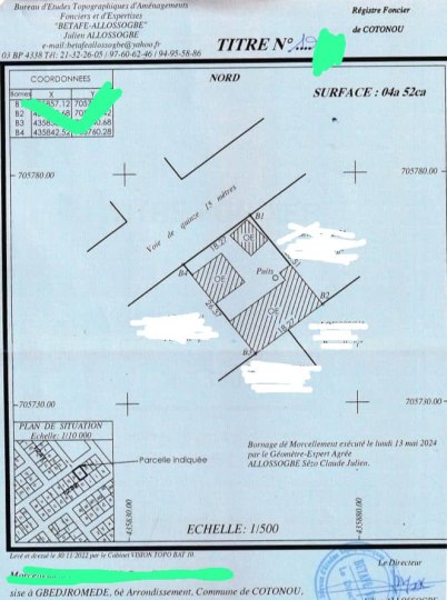 PARCELLE À VENDRE